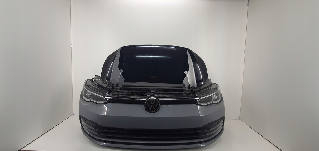 фото №5, Vw golf 8 viii kompletny перед бампер капот лампа led крила pas передній