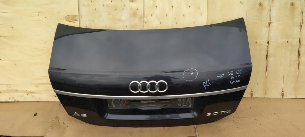 фото №1, Audi a6 c6 sedan 04- крышка багажника задняя