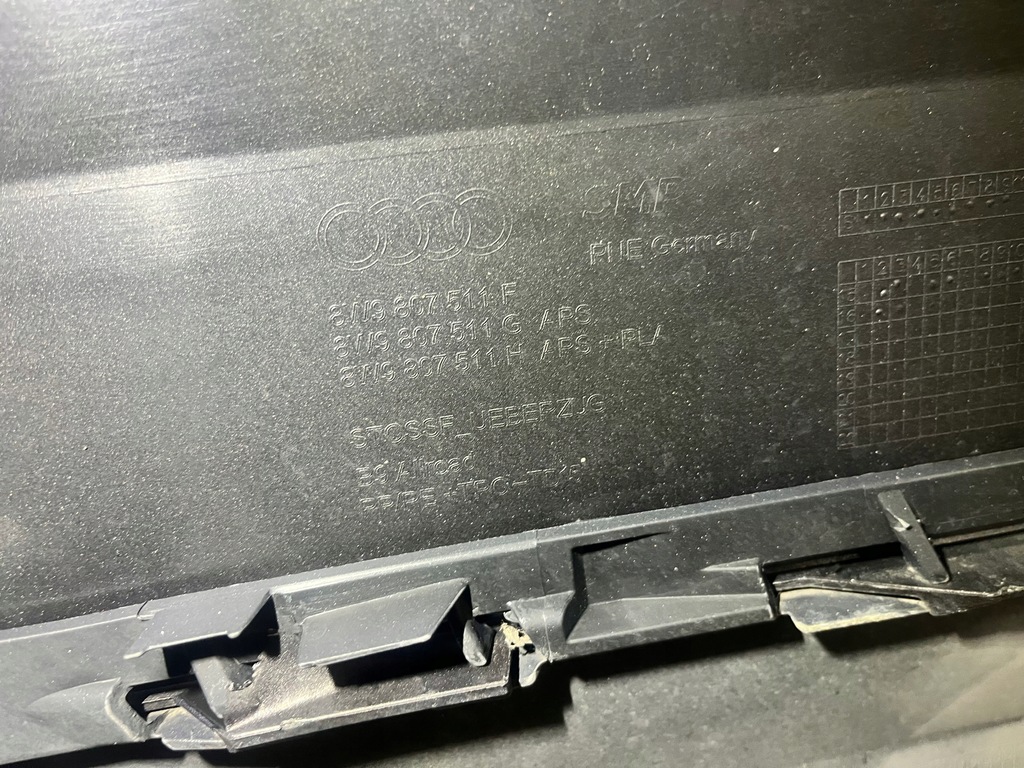 фото №13, Audi a4 b9 allroad 8w бампер задній задній задня kpl. ly8s накладка pdc