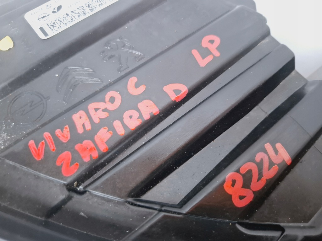 фото №8, Лампа передняя левый перед ксенон opel vivaro c 2019- zafira d #8224