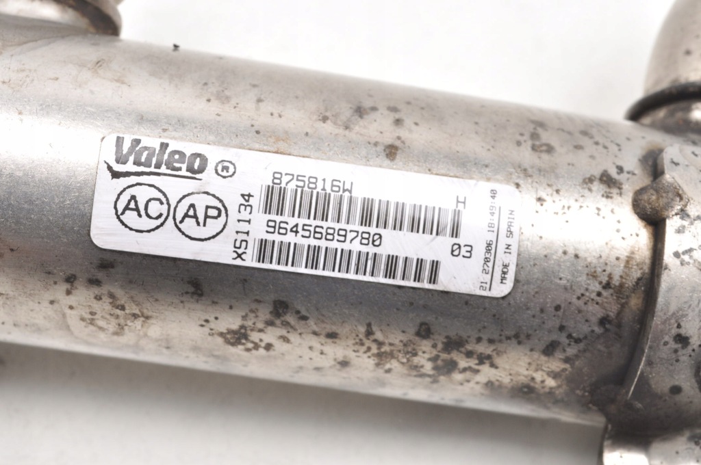 фото №6, Peugeot 407 307 607 807 2.0 hdi радиатор выхлопных газов 9681825280