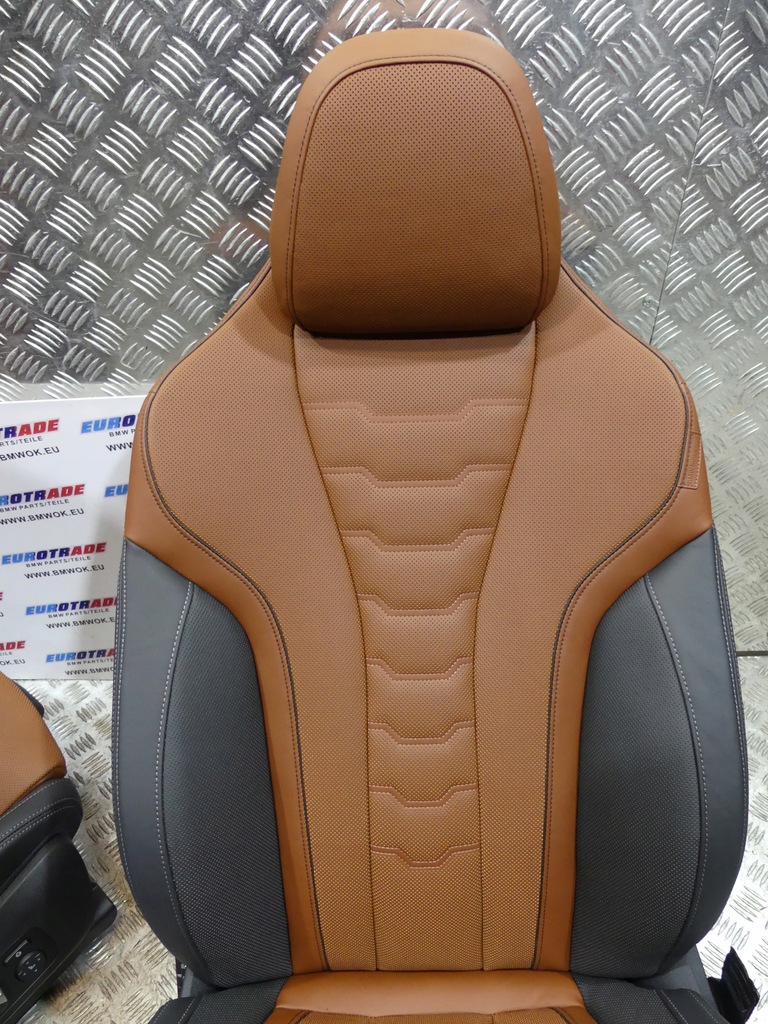 фото №13, Bmw 8 g16 individual обивка сиденья вентиляция заднее сиденье обшивки hk po 32 km