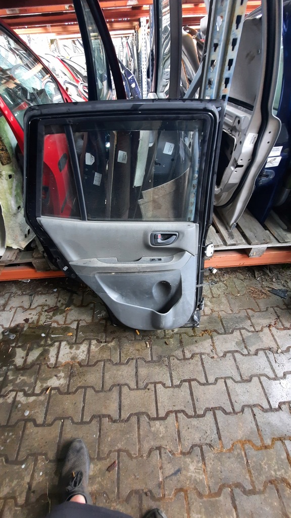 фото №11, Двері лівий задня hyundai santa fe 00r hb