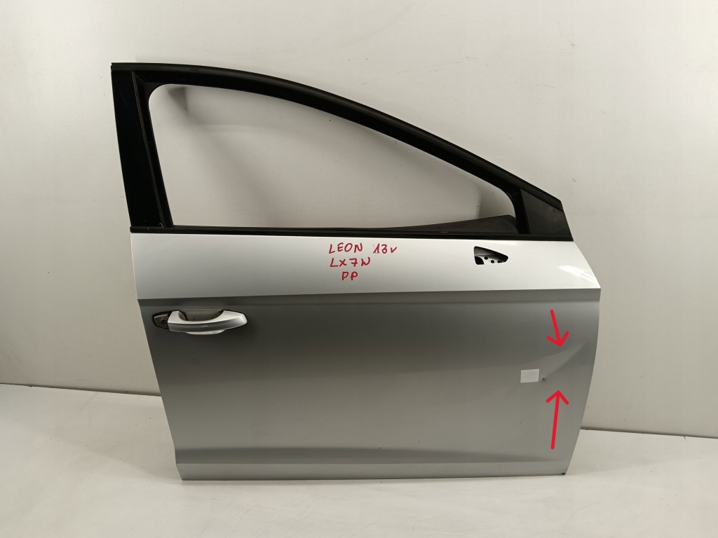 фото №1, Двері праве передні перед seat leon iii 12-17 lx7w