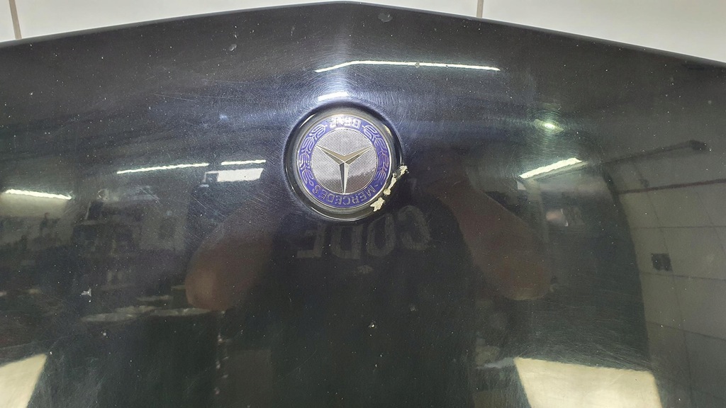 фото №4, Mercedes cls w219 197 капот з wygłuszeniem + петлі комплектна