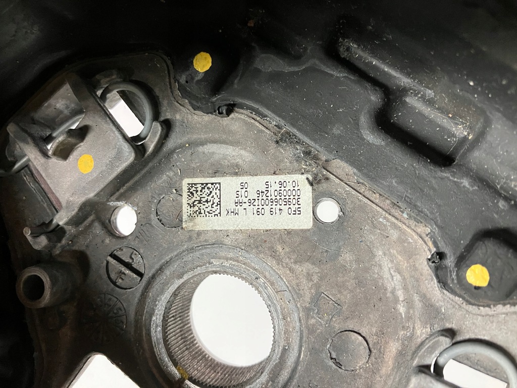 фото №9, Воздуховод мультифункция кожа seat toledo 4 iv 5f0419091l