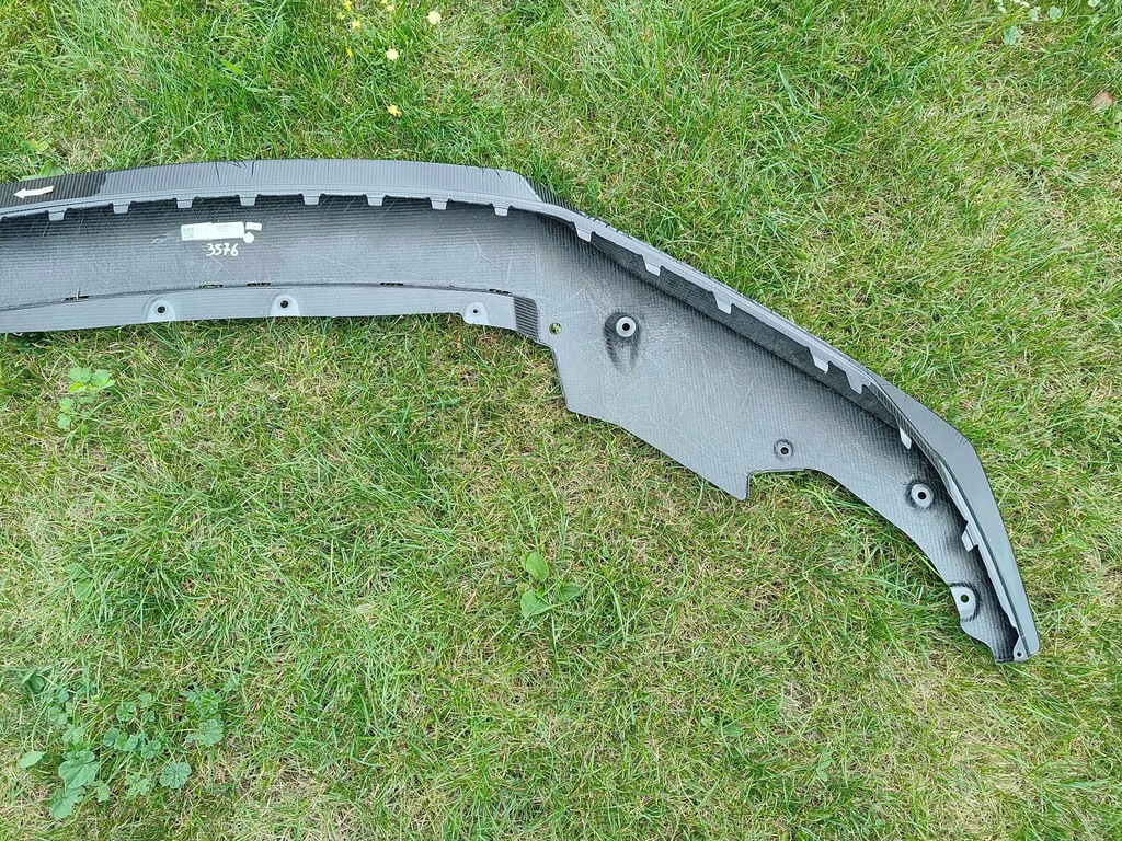 фото №15, Audi r8 4s lift накладка бампера перед nowa оригінал карбон 3576