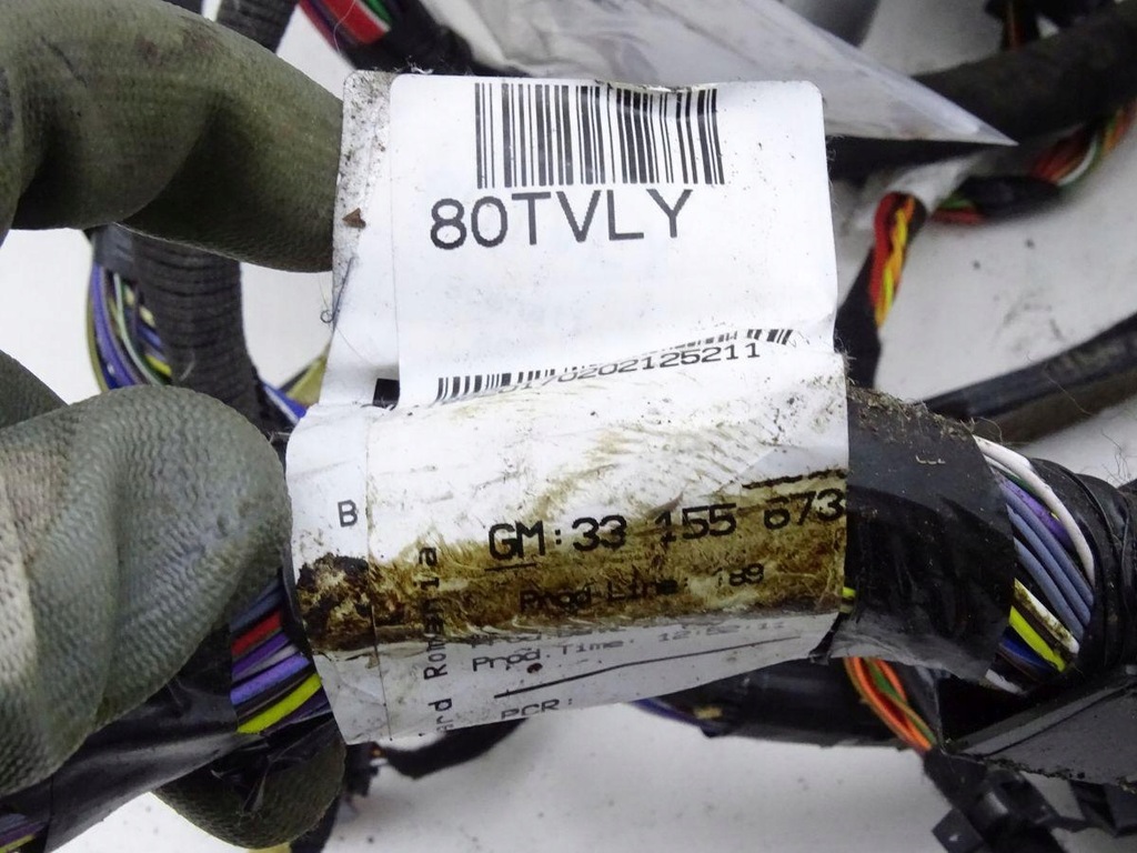 фото №9, Opel insignia a 13-17 lift джгут електропроводка кабіни салону hb anglik #720