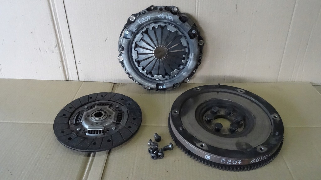 фото №1, Peugeot 207 сцепление жёсткий колесо