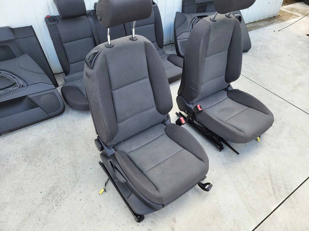 фото №11, Audi a3 8p 05r 3d сидіння сидіння лівий правий заднє сидіння обшивки оббивка