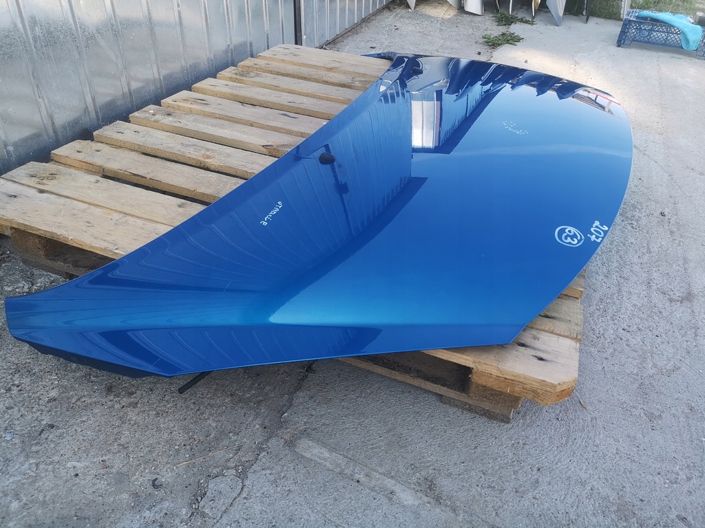 фото №5, Капот крышка двигателя peugeot 207 06-12