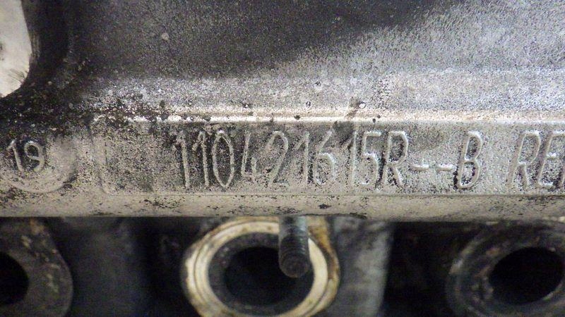 фото №10, Головка 129 tys renault kangoo ii clio iv captur 1.5 dci 110421615r k9ke628