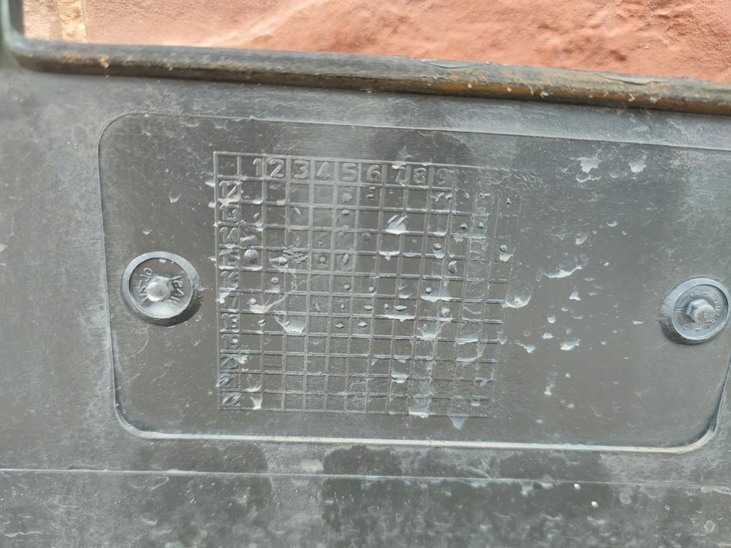 фото №11, Бампер передній fiat panda ii+grill 03-12 структура