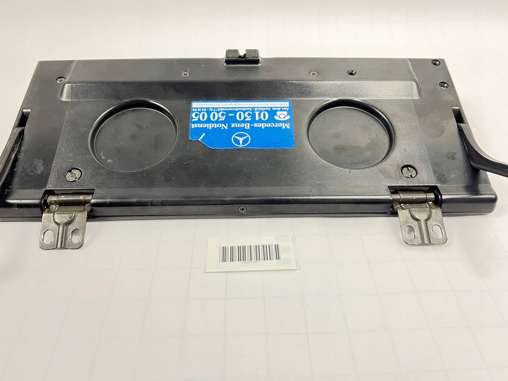 фото №10, Кришка бардачка бардачок панелі приладової панелі консолі чорний mercedes w124