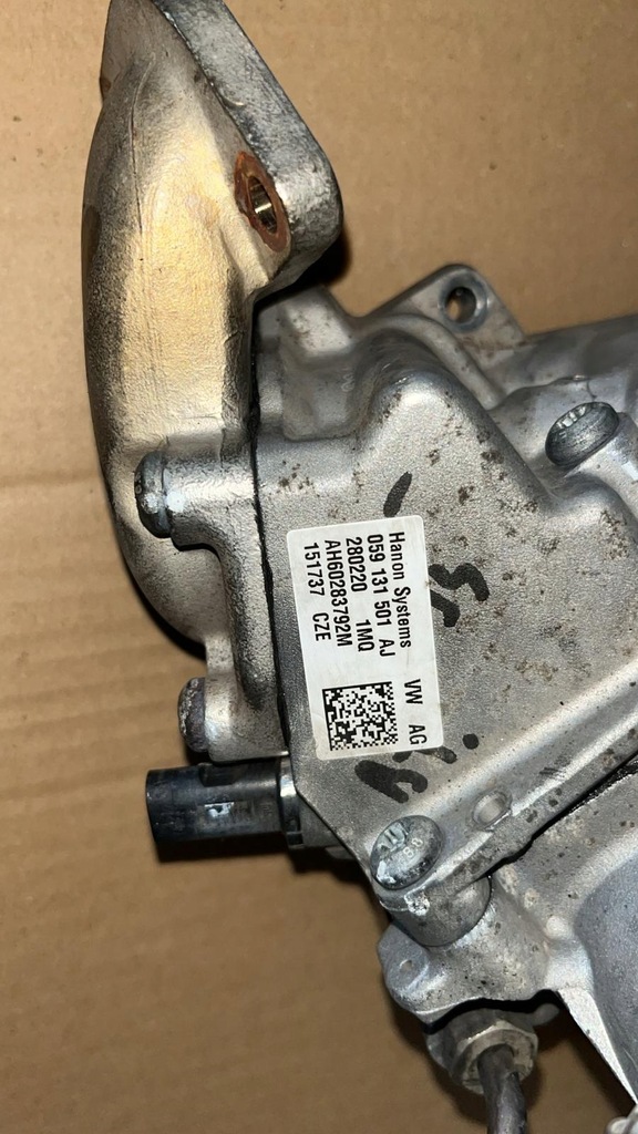 фото №2, Audi volkswagen 059131501aj клапан egr радіатор вихлопних газів