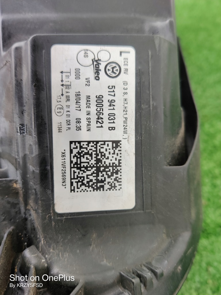 фото №6, Vw golf sportsvan лампа левая ксенон