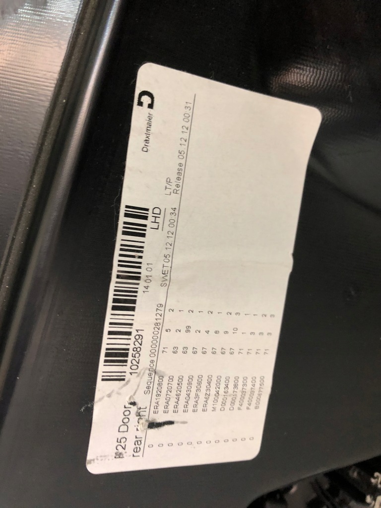 фото №4, Bmw x3 f25 обшивка двері задній правий