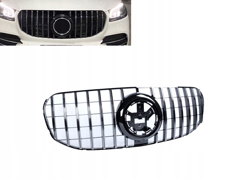 фото №1, Решётка радиатора mercedes gls x167 20- panamericana kam