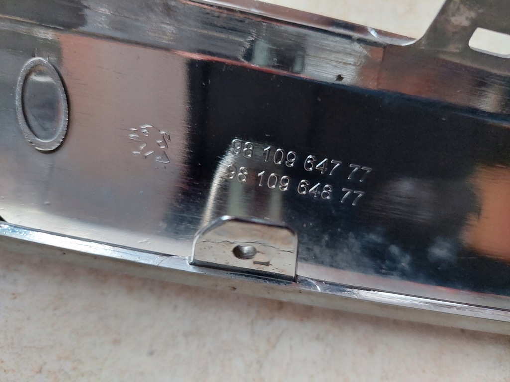 фото №13, Решётка радиатора - хром решетка - peugeot partner ii - lift - 2015