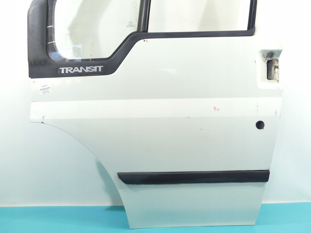фото №3, Дверь перед левая ford transit 00-06 белый