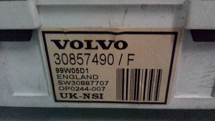 фото №7, Счетчик volvo v40 1,7 b 30857490/f