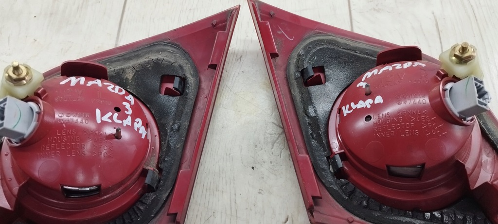 фото №5, Mazda 3 iii bk лампа кришки задня ліва права пара комплект лампи