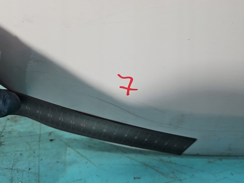 фото №10, Крышка багажника багажника задняя dacia logan ii 12-20 sedan белый ov369