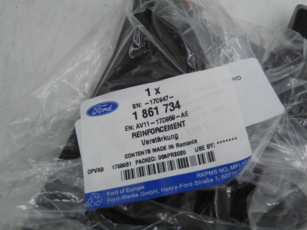 фото №12, Напрямна бампера лівий перед ford b-max 2012-2017 _ 1861734 _ av11-17d959-ae