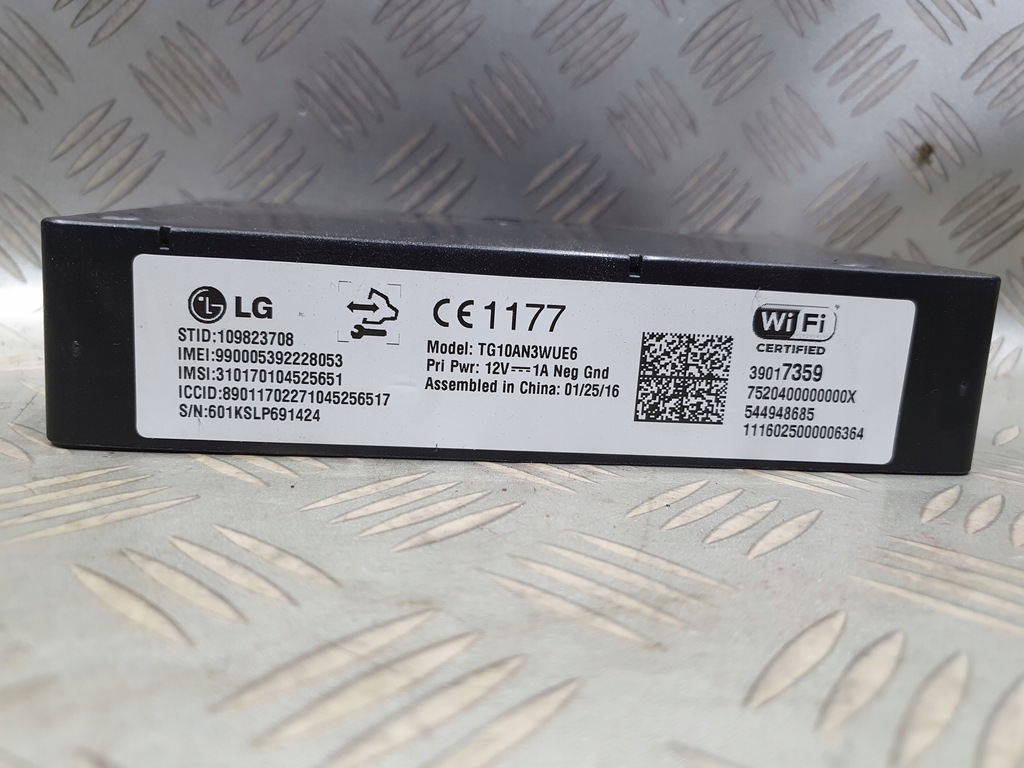 фото №1, Модуль блок управления wi fi wifi opel astra k