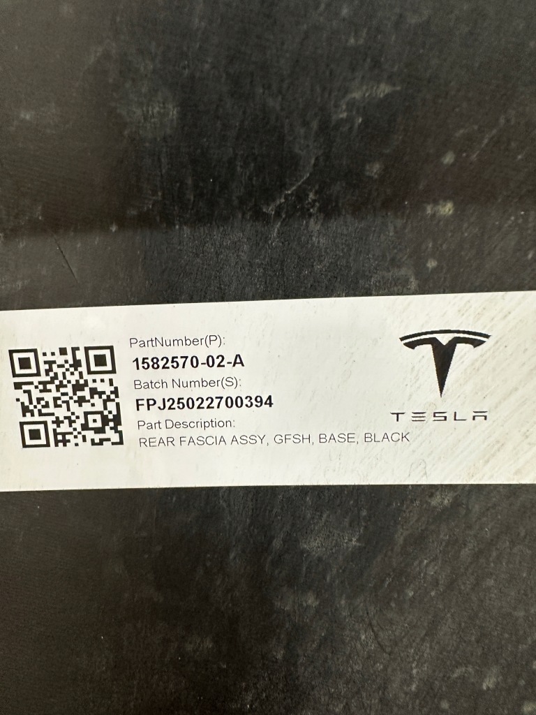Tesla 3 lift highland бампер задний 1582570-02-a с Разборки