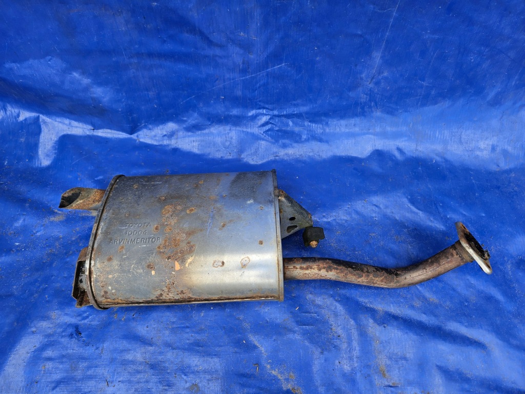 Toyota corolla e12 1.6 гасник кінцевий 10d04 в Україні