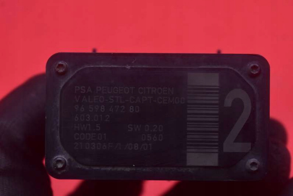 фото №8, Датчик переключения поперечина движения 9659847280 citroen c5 1 i 04-08