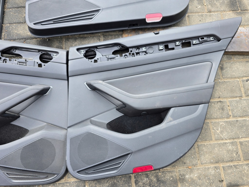 фото №9, Kpl сиденье сиденья заднее сиденье vw passat b8 kombi кожа обшивки подогрев