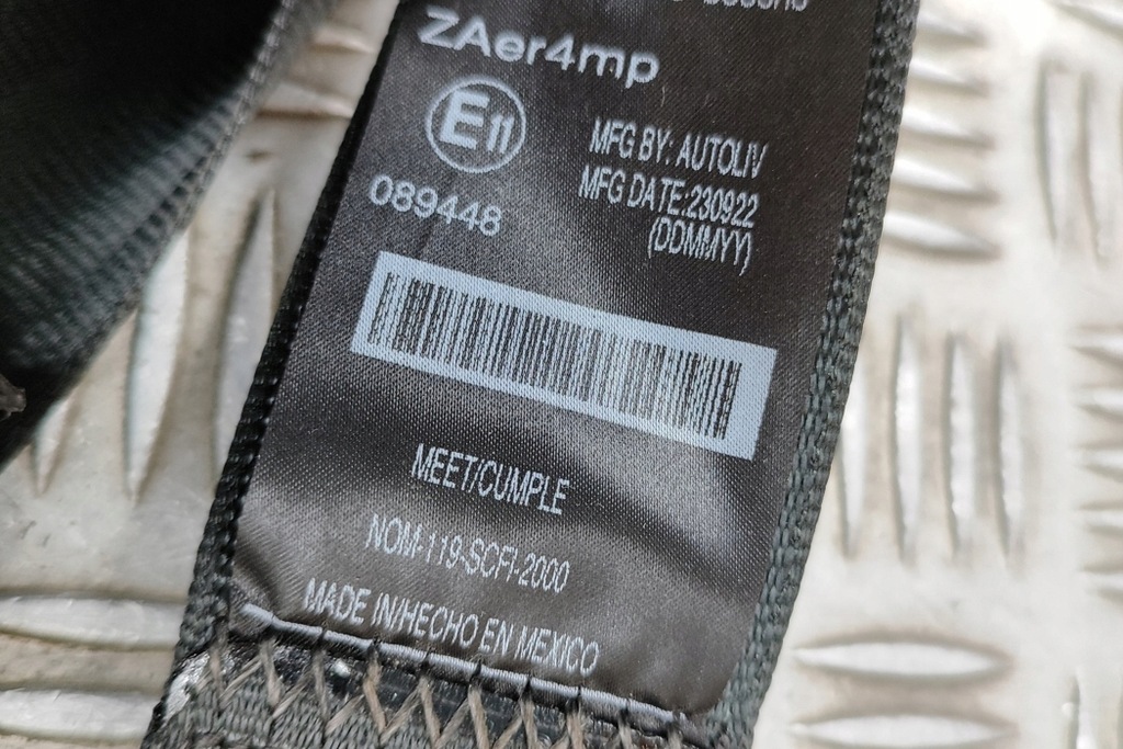 фото №10, Ford mustang mach-e передний левый pas безопасности lj8b-a61295-bc3ja6 2023