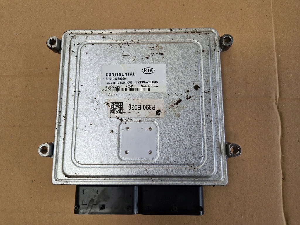 фото №1, Kia forte oem модуль керуючий двигуном ecu ecm 39199-2e036 бортовий комп'ютер