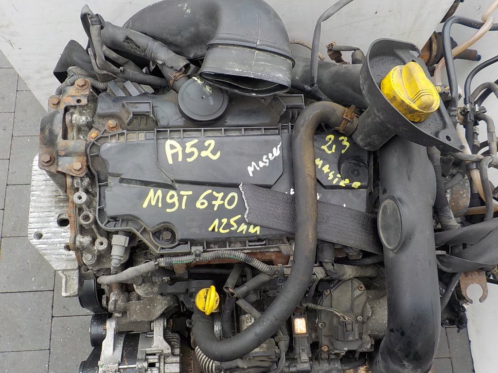 фото №16, Renault master iii 13r 2.3 dci 125km двигун m9t670 kompletny