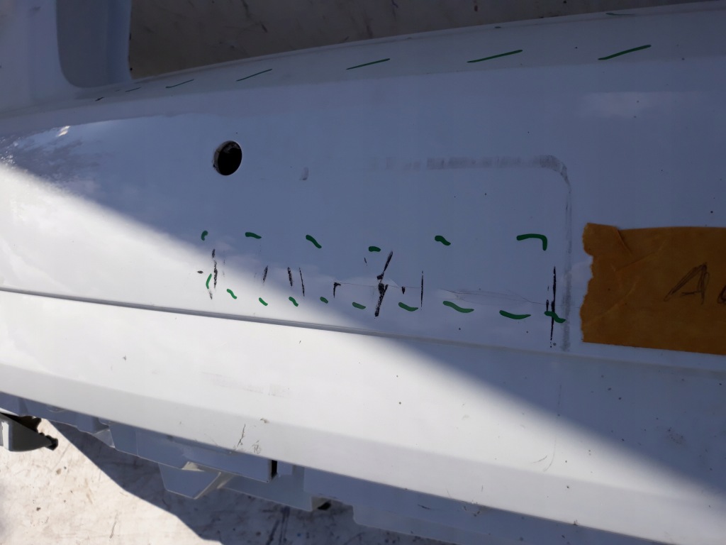 Audi a3 8v4 sportback lift 16- бампер задній задній Недорого