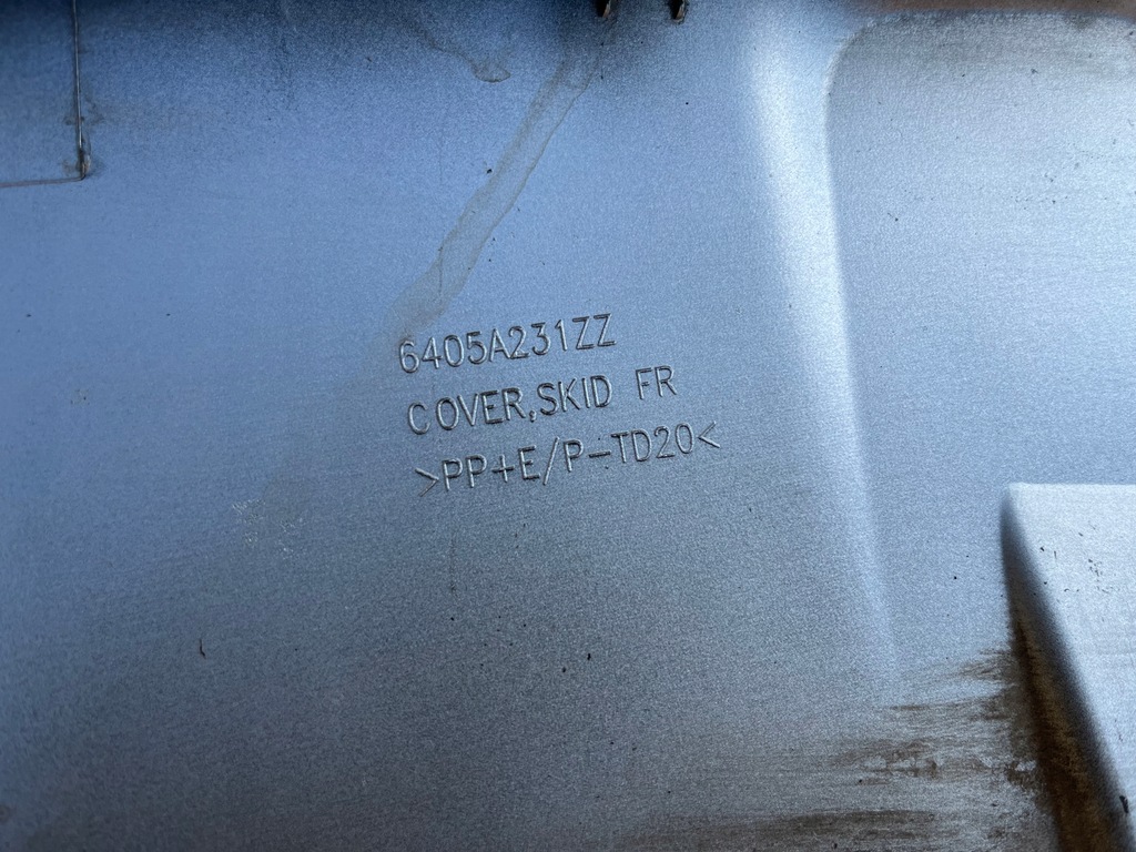 фото №8, Mitsubishi eclipse cross 18 - 20 dół спойлер бампера перед 6405a23122