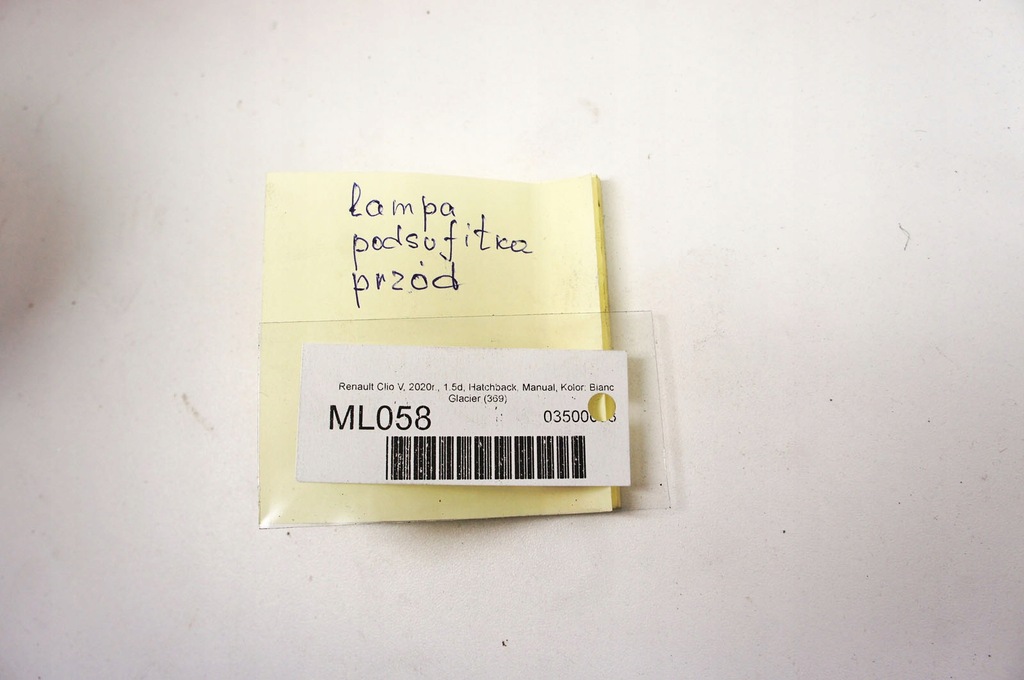 фото №5, Ml058 renault clio v лампа потолочный перед