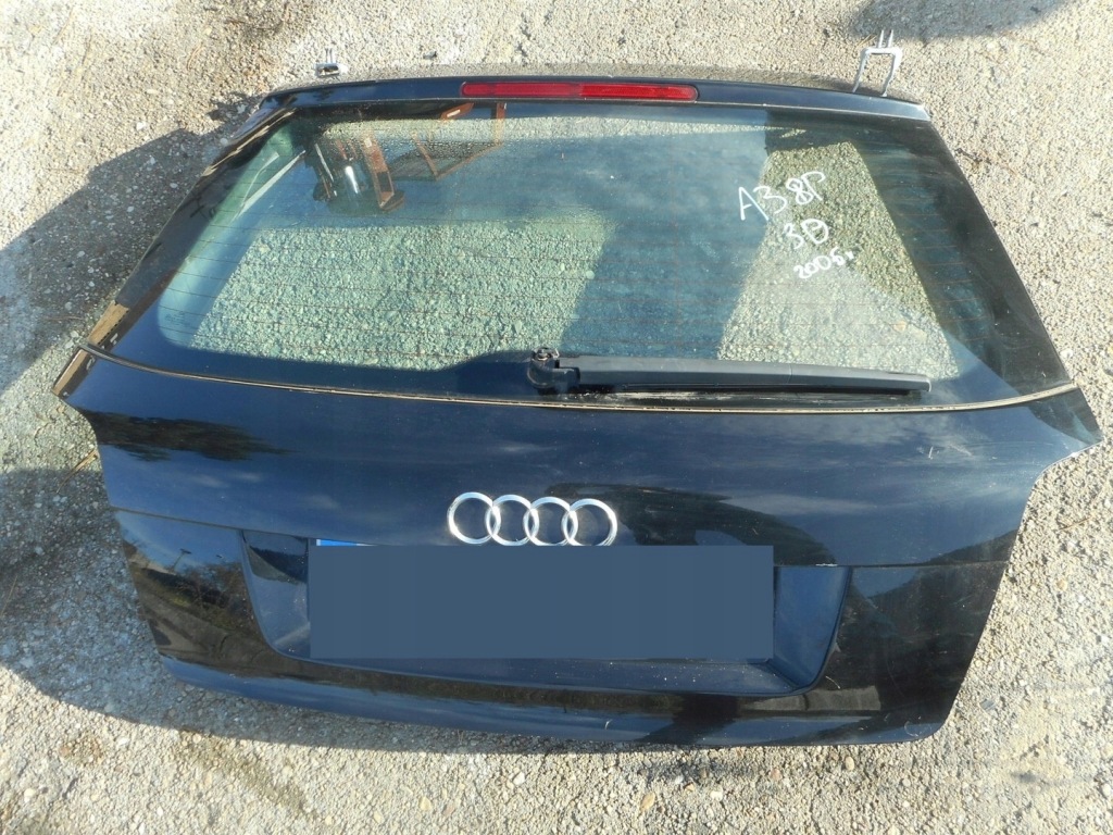 фото №1, Audi a3 8p 3d 08r кришка багажника задня багажника