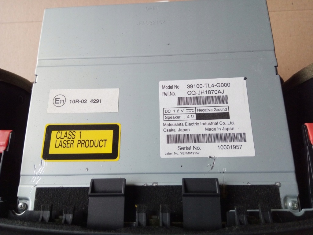 фото №2, Радіо honda accord viii