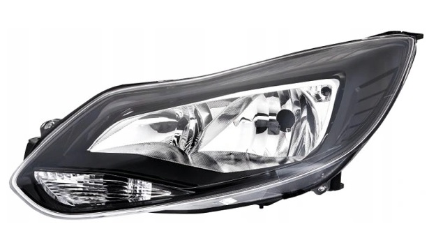 фото №1, Ford focus iii 10-14 фара правий h1+h7+py21w