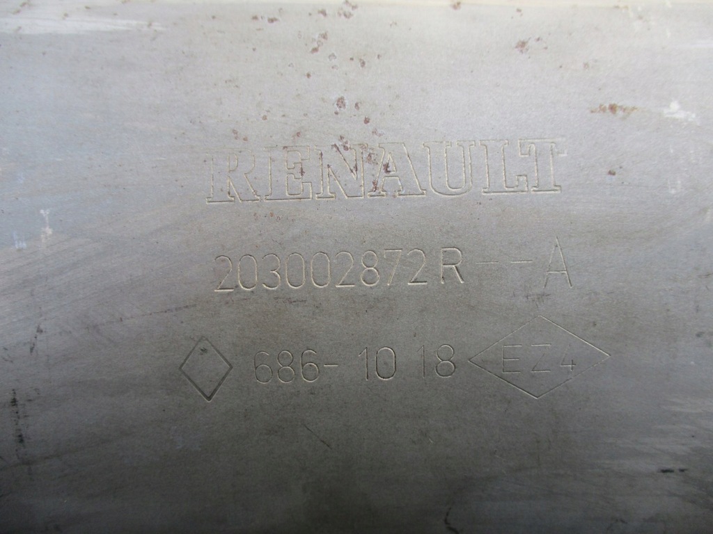 фото №7, Гаситель выхлоп renault clio v 1,0 203002872r 686