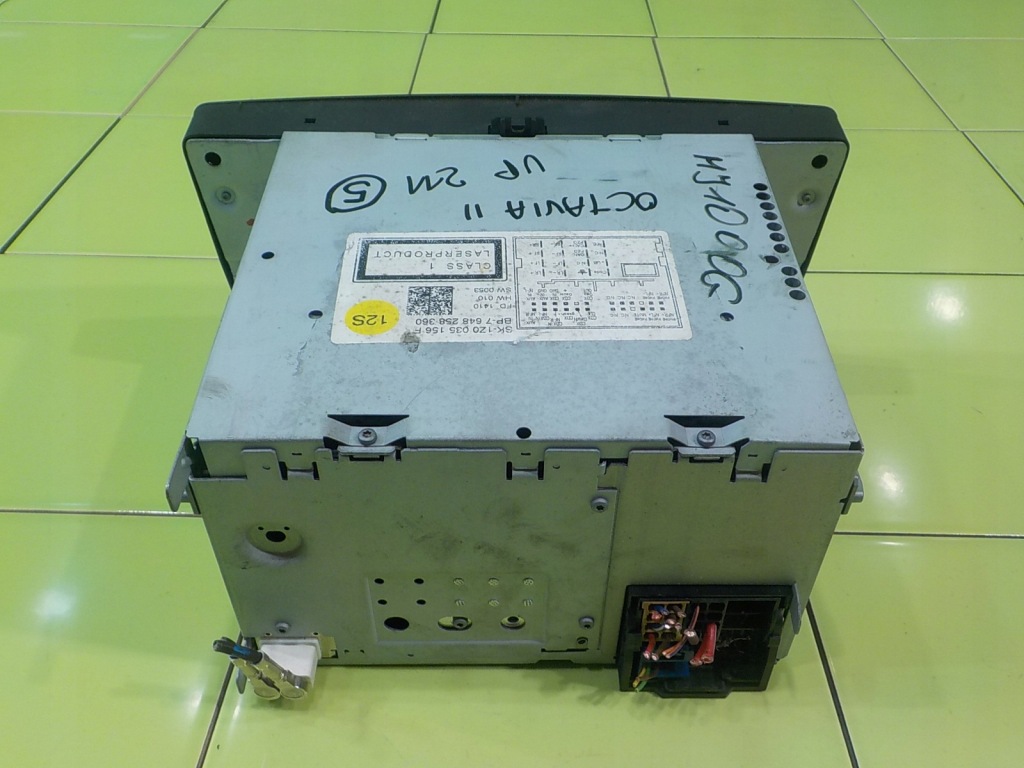 фото №5, Skoda octavia ii lift scout 1.8 tsi 10r kombi радио cd 1z0035156f