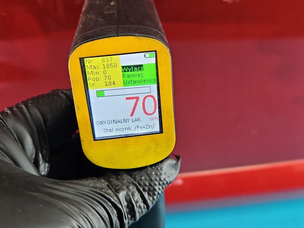 фото №14, Дверь перед левая водителя dacia sandero i 08-12 bordowy teb76