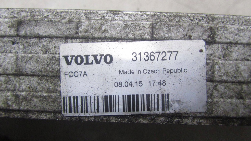 фото №6, Volvo v40 ii 2.0 d радиатор интеркулер 31367277