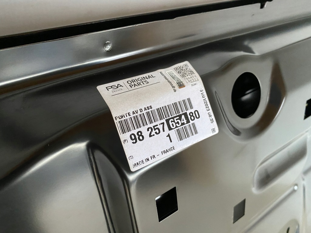 фото №12, Citroen c5 aircross nowe оригінальні двері передні праве