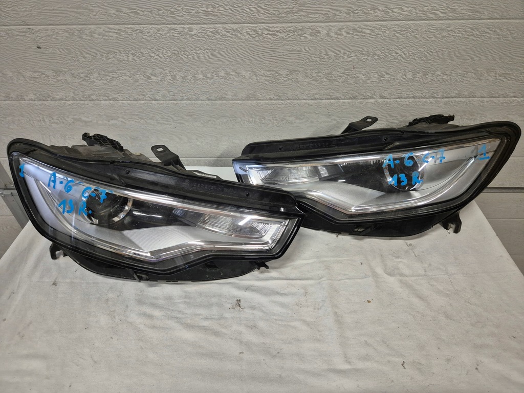 фото №1, Лампи передні audi a6 c7 2012-2014r l+pr оригінал