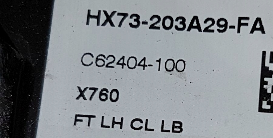 фото №5, Jaguar xe x760 замок двері лівий перед передній hx73-203a29-fa europa