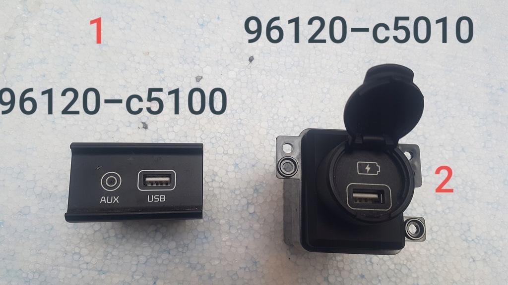 фото №1, Разъём usb port aux зарядное устройство kia sportage iv